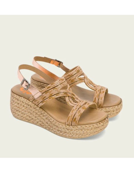 PORRONET SANDALIA CUÑA COMBINADA M. 3036