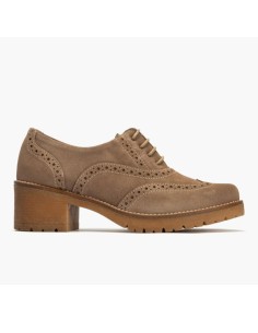 PITILLOS ZAPATO CORDON EN PIEL SERRAJE M. 20226