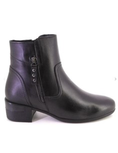 TREINTAS BOTIN TACON MEDIO PIEL CON CREMALLERA M. 1312