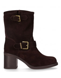 CHIKA10 BOTIN PIEL SERRAJE CON TACON MEDIO M. BETINA