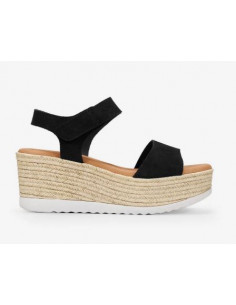 SANDALS SANDALIA CUÑA MEDIA EN PIEL M. 5965